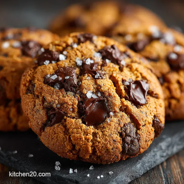 Keto Chocolate Chip Cookies presentation