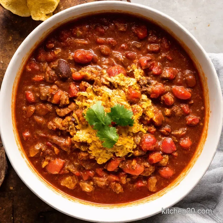 Kickin Cowboy Chili A Hearty Bowl of American Comfort