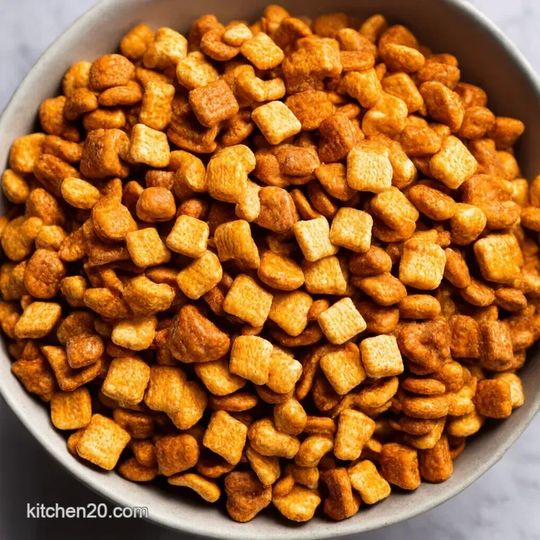 Kickin Homemade Chex Mix The Ultimate Snack Attack