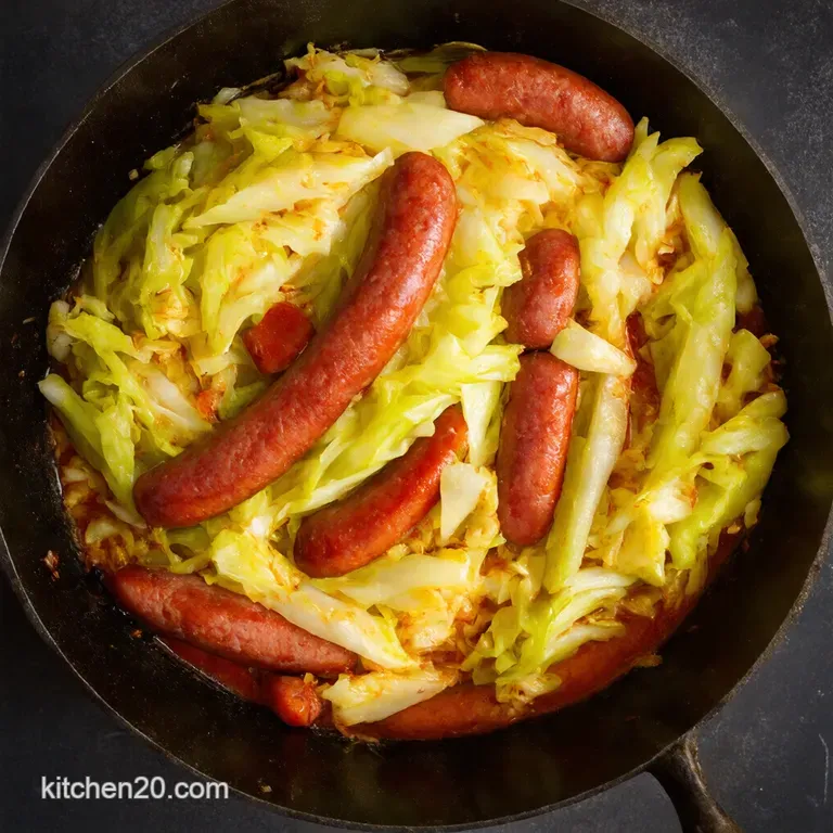 Kielbasa and Cabbage A Hearty OnePan Wonder