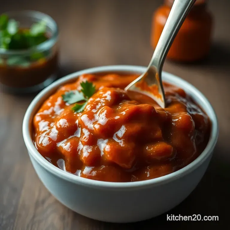 Knock Your Socks Off Homemade Red Enchilada Sauce presentation