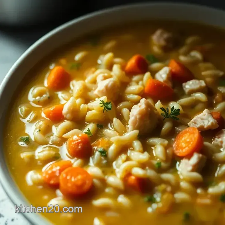 My Best Chicken Lemon Orzo Soup: A Cozy Three-Step Wonder!