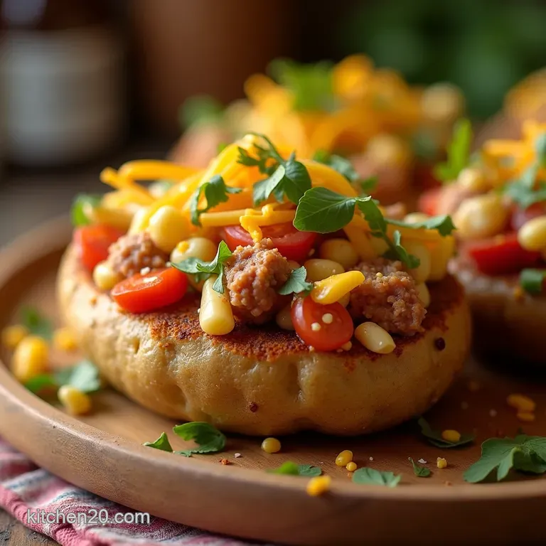 The Fully Loaded Spud Salad Kickedup Baked Potato Salad presentation
