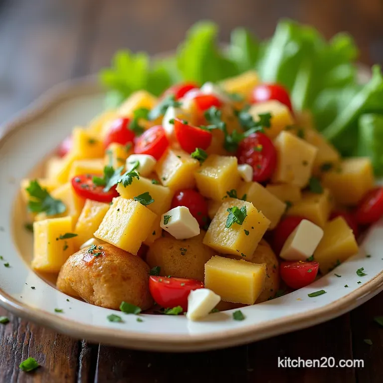 The Fully Loaded Spud Salad KickedUp Baked Potato Salad