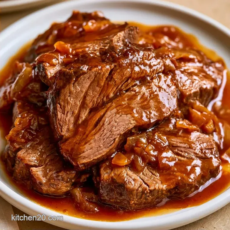 Tender Low Carb Slow Cooker Pot Roast