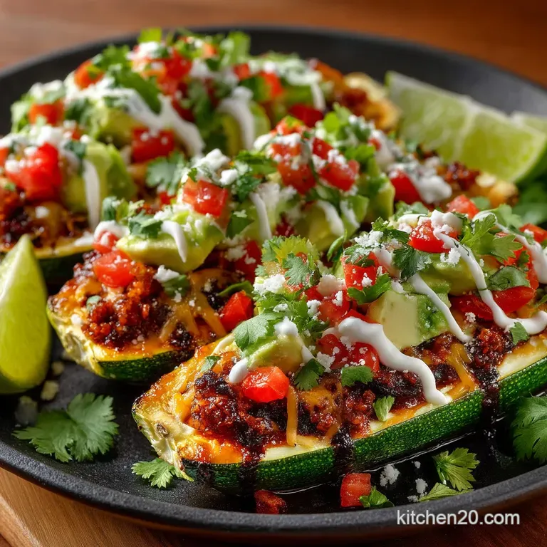 The Speedy Supper Zucchini Taco Truck Boats presentation