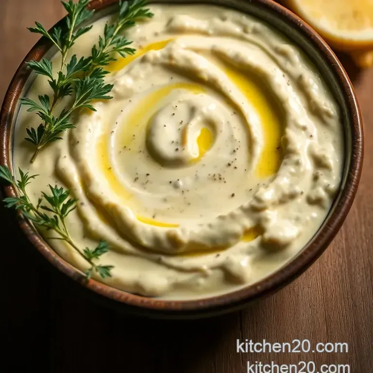Luscious Garlic Aioli: the Creamy Irresistible Dip You Never Knew You Needed! presentation