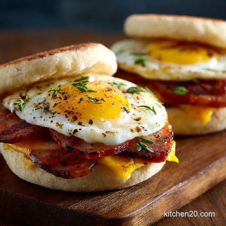 Freezer Breakfast Sandwiches the Ultimate Makeahead Baps Recipe presentation