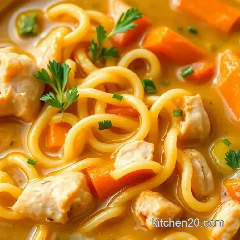 Cozy Chicken Noodle Soup in 30 Minutes