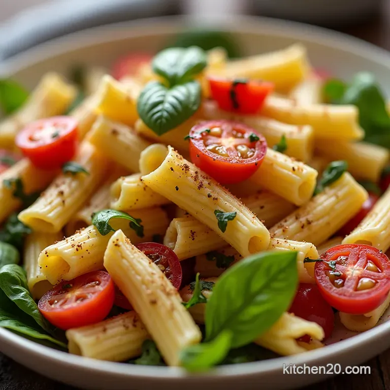 Zesty Vibrant The Ultimate MakeAhead Italian Pasta Salad