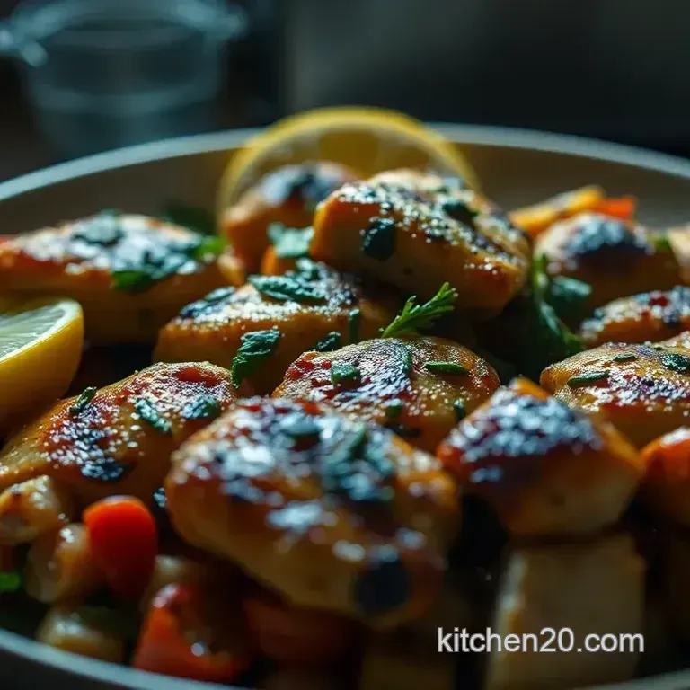 Mediterranean Bliss: Grilled Greek Chicken with Zesty Marinade