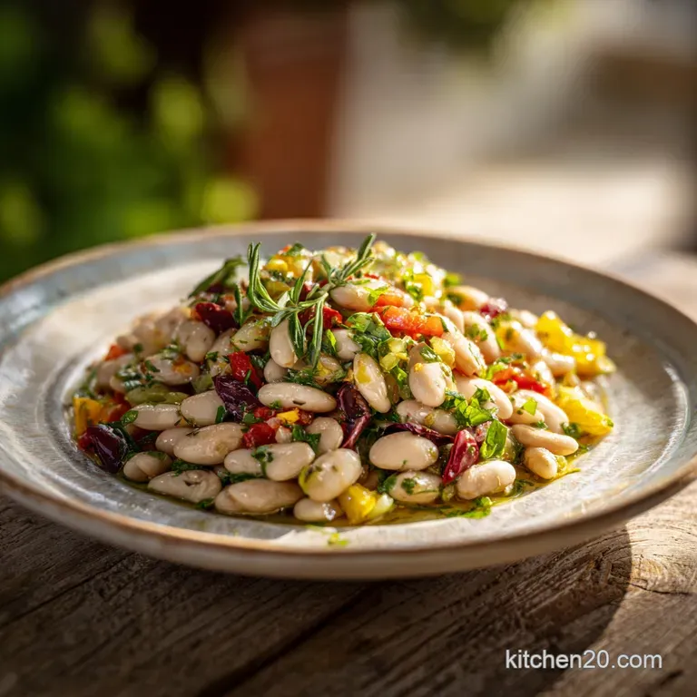 Mediterranean White Bean Salad