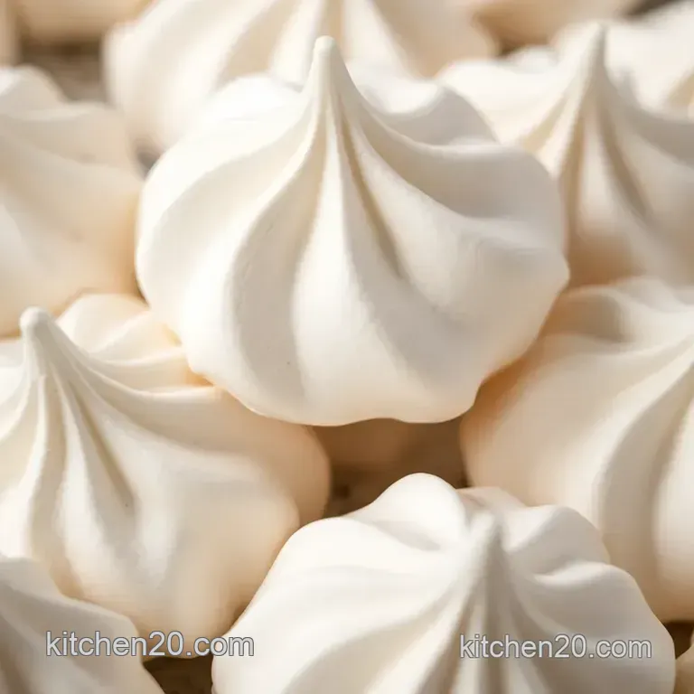 Melt-Away Meringue Kisses presentation