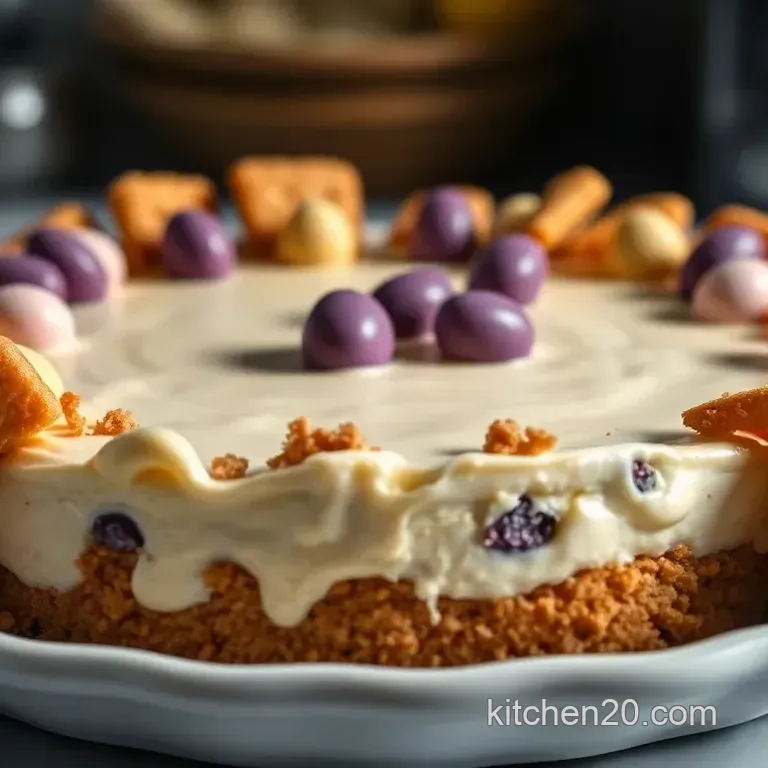 How to Make My Amazing Mini Egg No-Bake Cheesecake: 15-Minute Delight!
