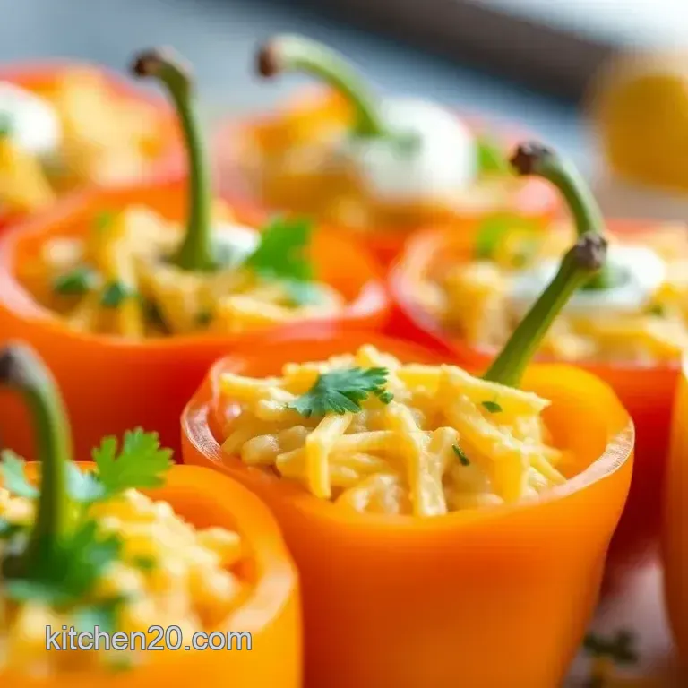 Mini Stuffed Bell Peppers