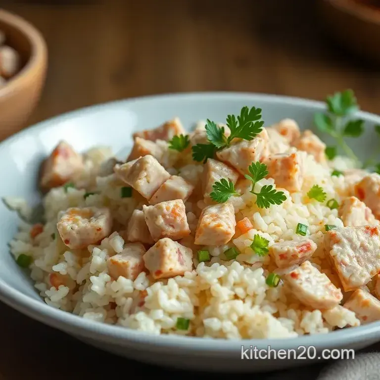 Delicious Mixing Tuna Rice Salad in 20 Minutes: My Quick Family Favorite
