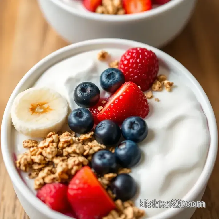 Mixing Yogurt Bowls for a Joyful Breakfast presentation