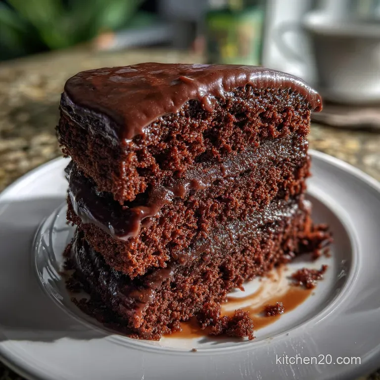 Hersheys Perfectly Chocolate Chocolate Cake: Ultimate Moist Recipe presentation