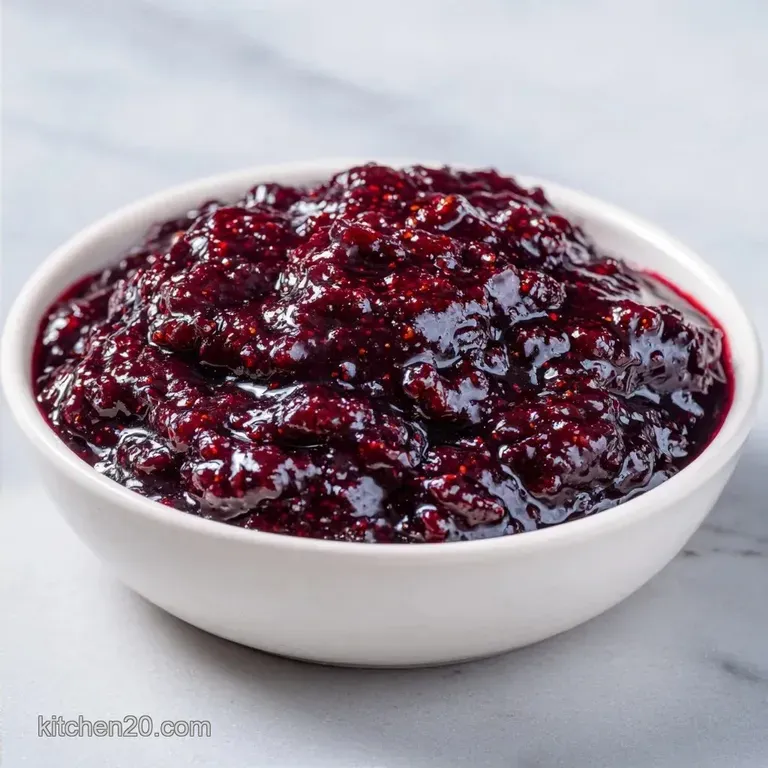 Mulberry Balsamic Dressing: Tangy and Glossy
