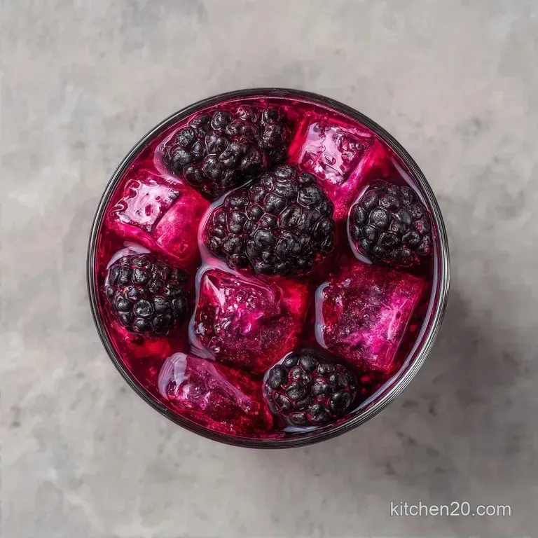 Mulberry Sharbat Drink: Silky and Floral