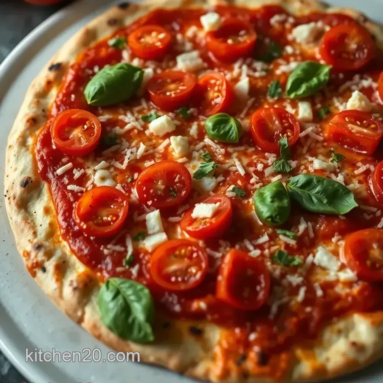 Naan Flatbread Pizza: A Quick &amp Easy Delight presentation