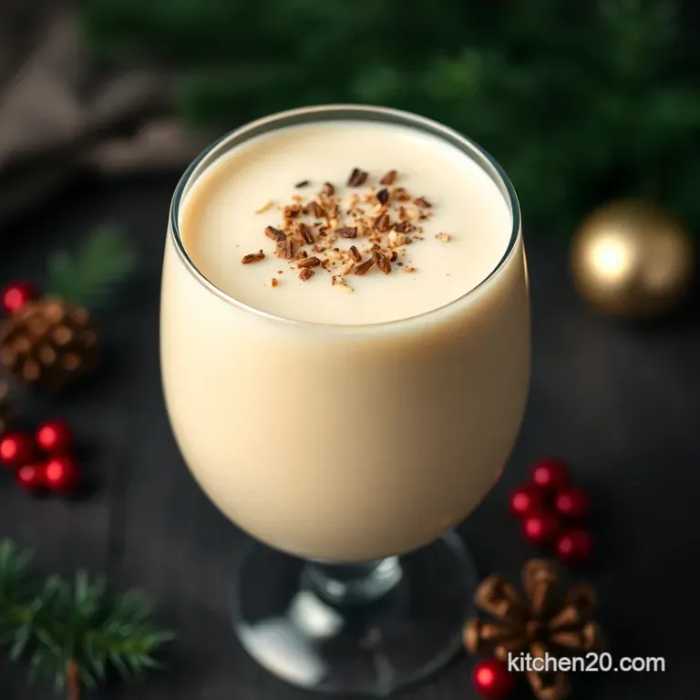 Naughty Nog: Silky Smooth Homemade Eggnog
