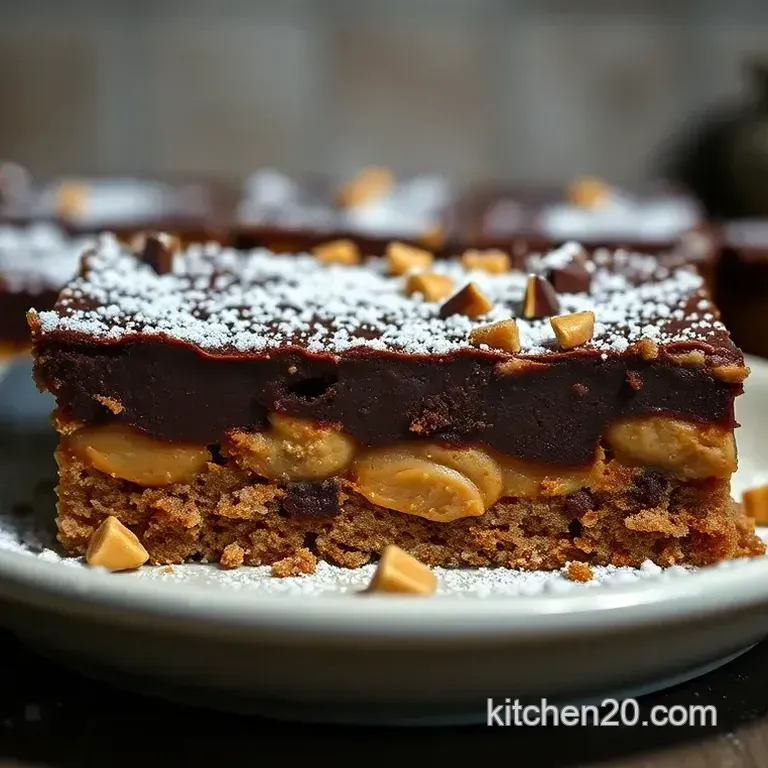 No-Bake Chocolate Peanut Butter Dream Bars