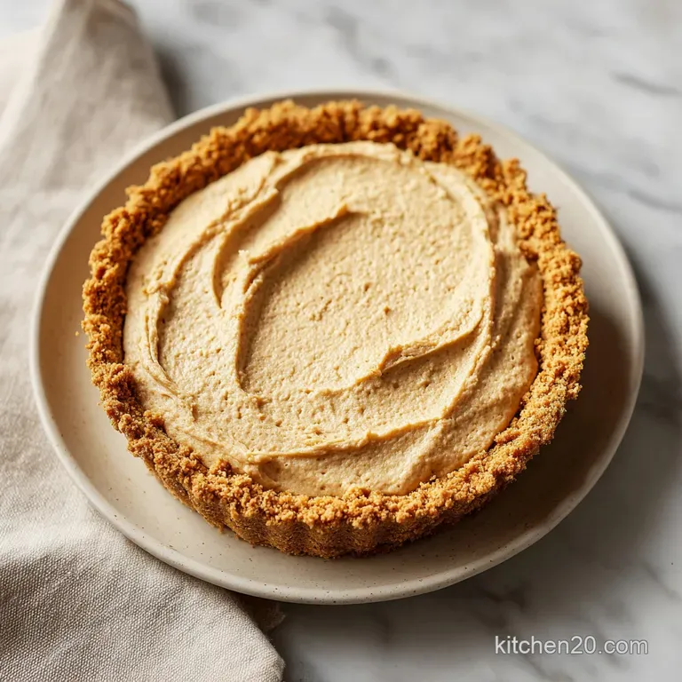 Peanut Butter Pie: Silky and No-Bake
