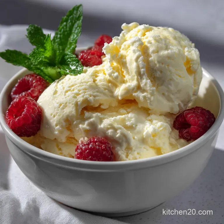 Delicious No-Cook Keto Ice Cream: the Ultimate No-Churn Recipe presentation