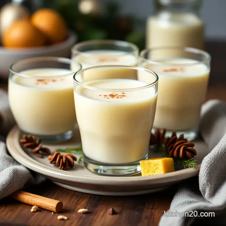 Old-Fashioned Boozy Eggnog: The Ultimate Holiday Indulgence