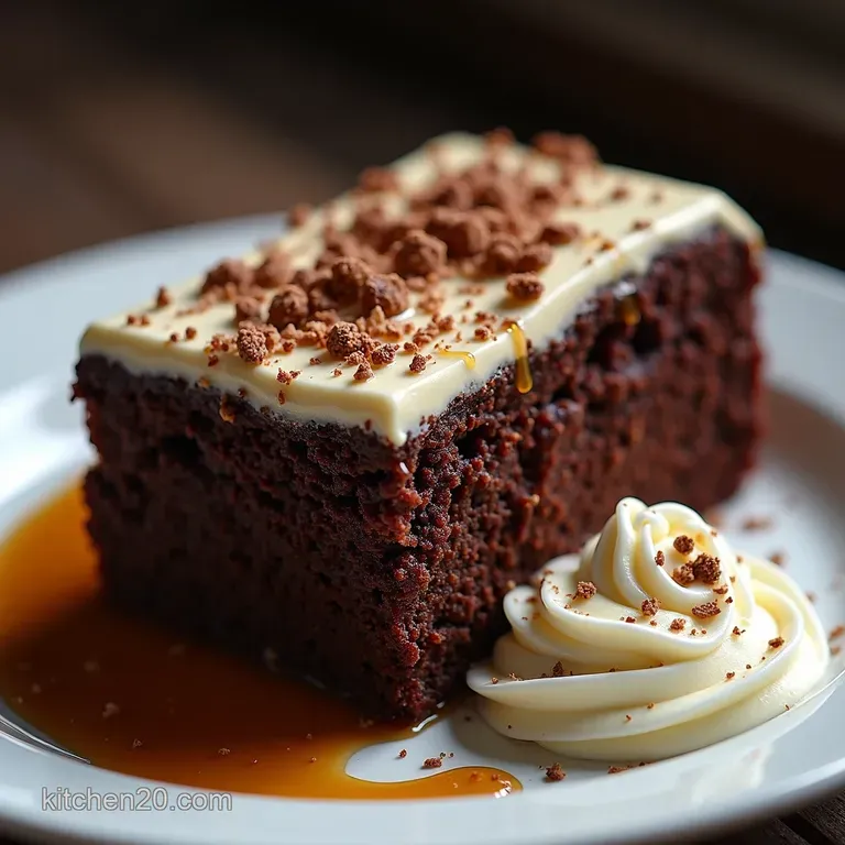 Omas Knockout German Chocolate Cake