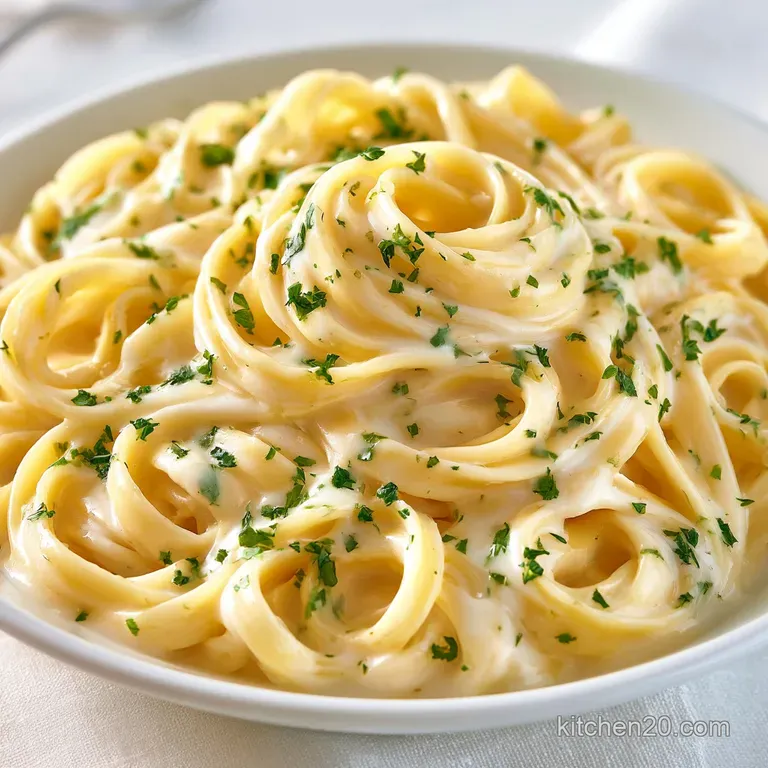 One Pan Garlic Parmesan Pasta: Creamy and Velvety