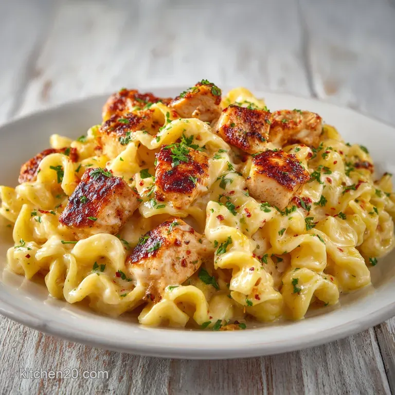 One Pot Cheesy Chicken Pasta: Creamy and Savory