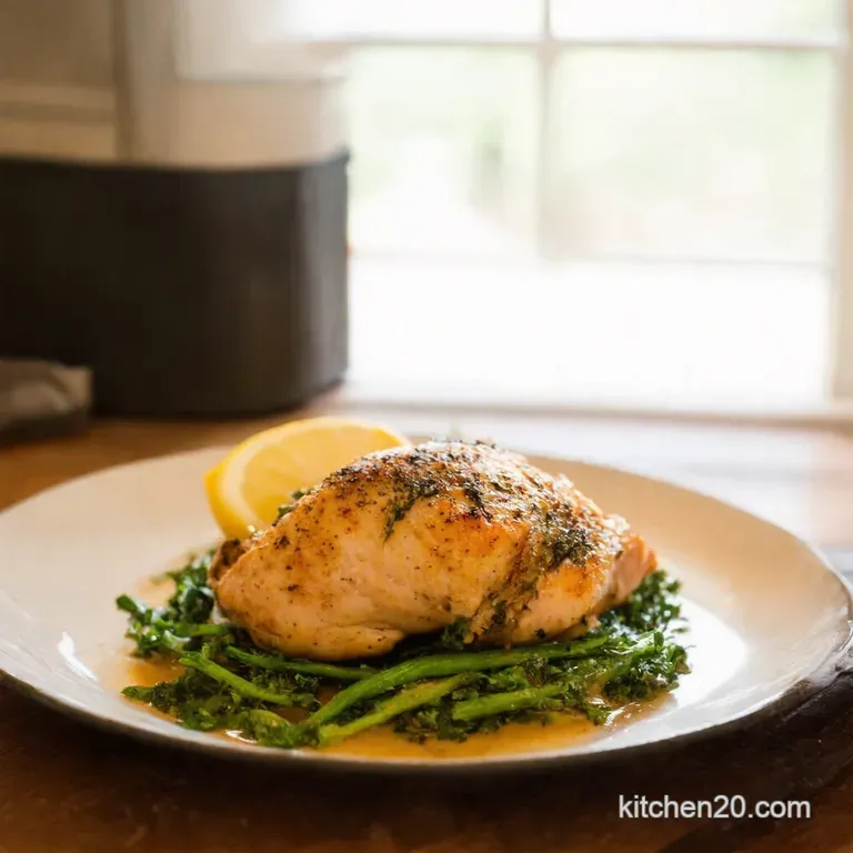 Onepan Lemon Herb Roasted Chicken and Veggies Tiny Home Edition presentation
