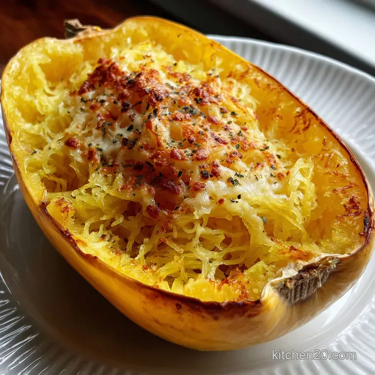 Oven Spaghetti Squash: Effortlessly Perfect Roasting presentation