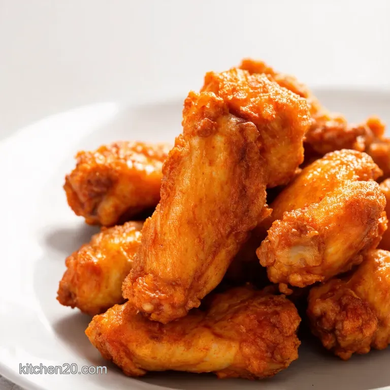 OvenBaked Crispy Buffalo Chicken Wings No Fry All Flavour