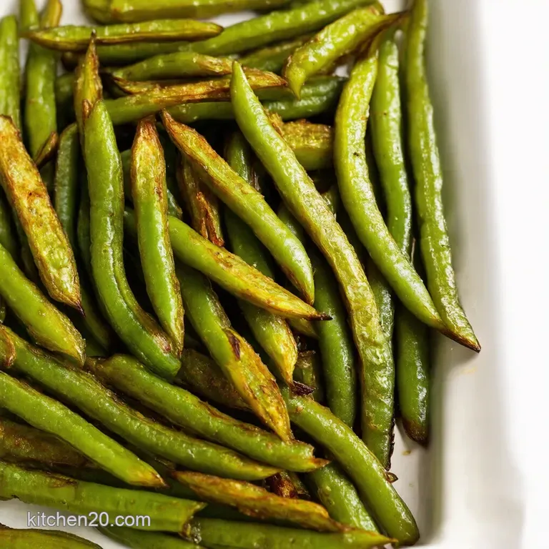OvenBaked Green Bean Fries