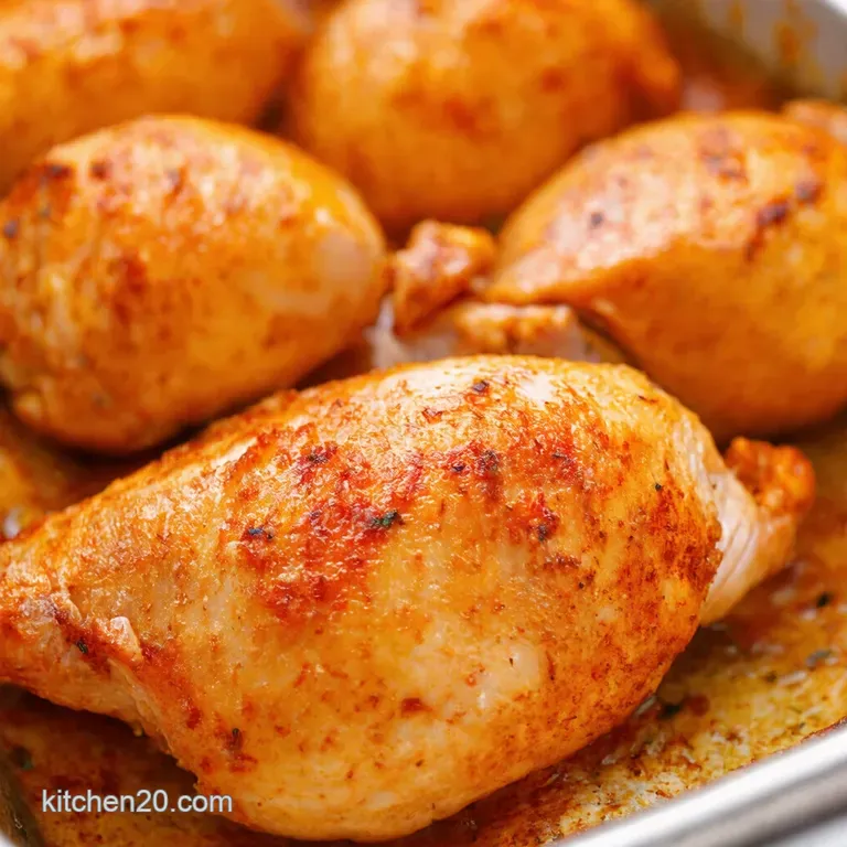 Ovenroasted Chicken Ready in Under an Hour presentation