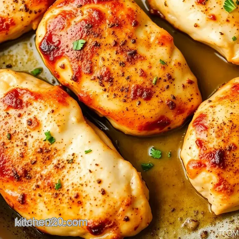 Perfectly Pan-Seared Chicken Breasts: Juicy & Quick presentation