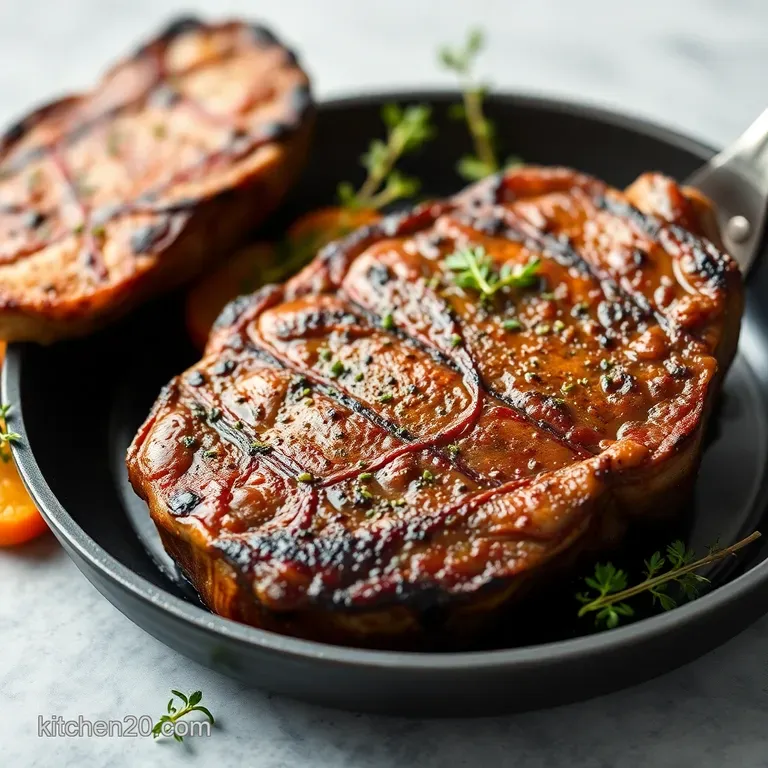 Pan-Seared Ribeye with Garlic-Herb Butter & Crispy Potatoes