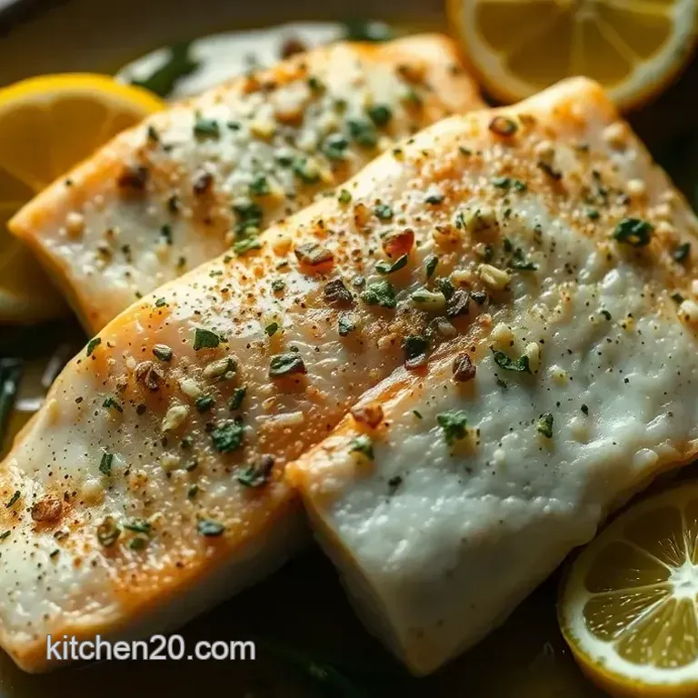Pan-Seared Rockfish Recipe with Lemony Herb Butter—A Family Favorite