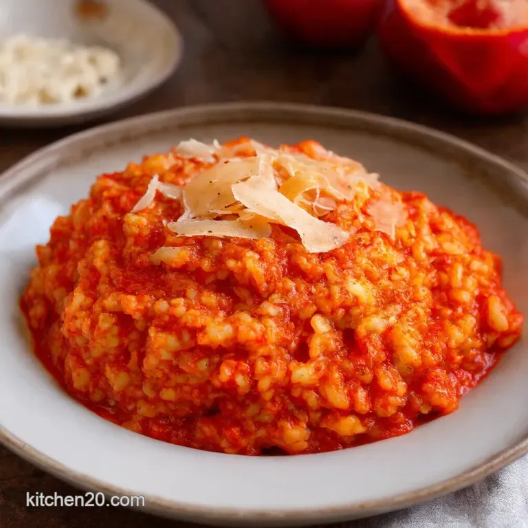Parmigiano Perfection Creamy Risotto presentation
