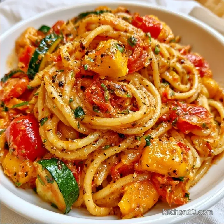 Vibrant Pasta with Summer Squash