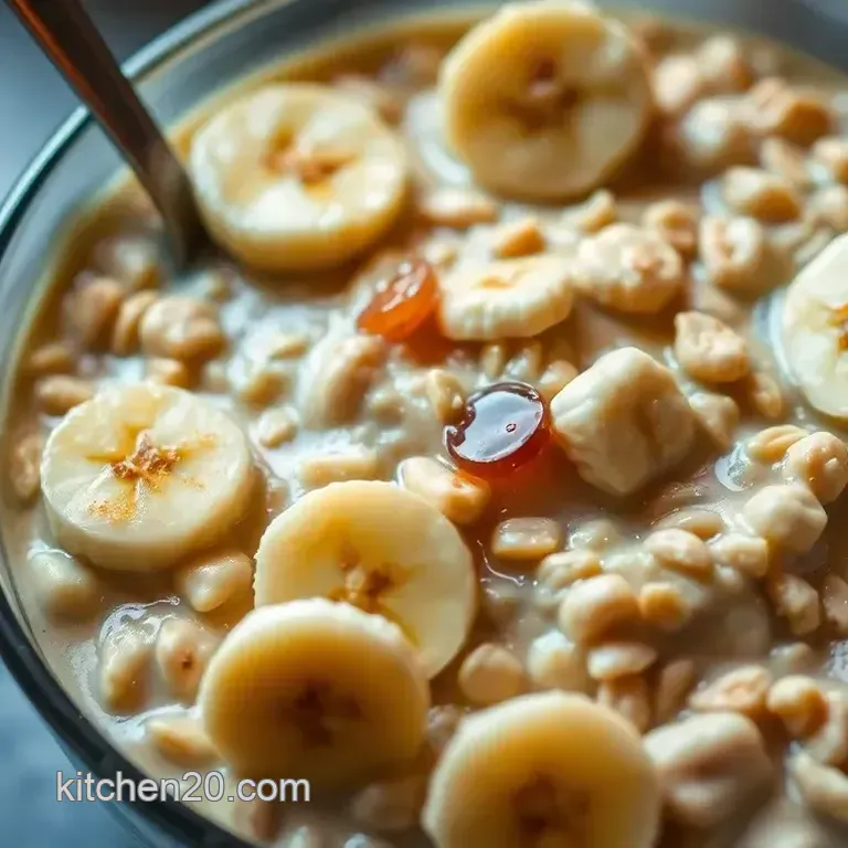 Peanut Butter Banana Overnight Oats (Elvis Oats!)