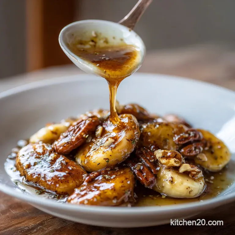 Pecan Bananas Foster: Buttery Caramel