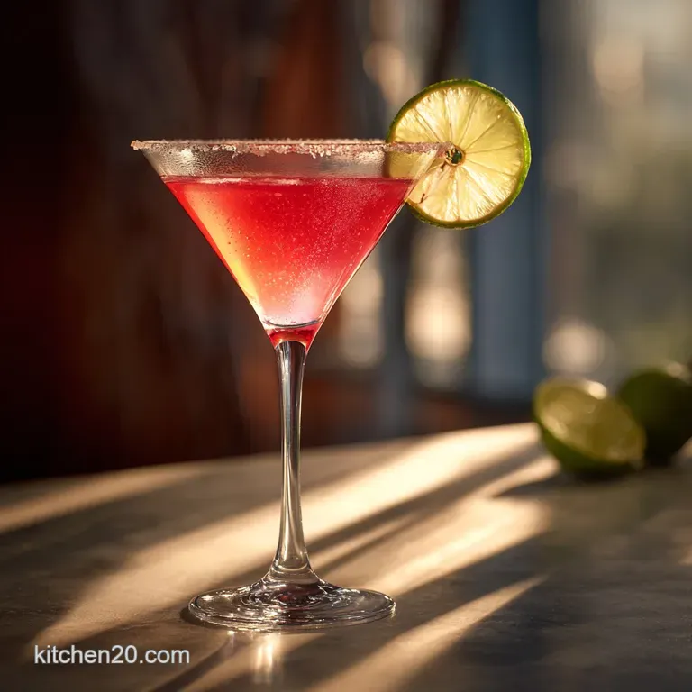 Cosmopolitan Cocktail: the Definitive Recipe for a Perfect Balance presentation