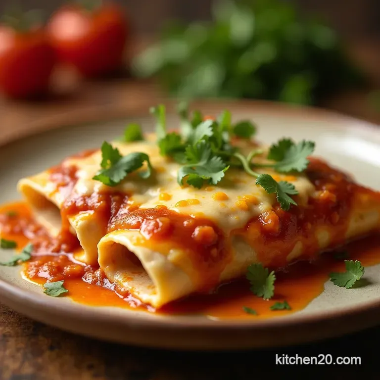 Properly Perfect Chicken Enchiladas the Weeknight Winner presentation
