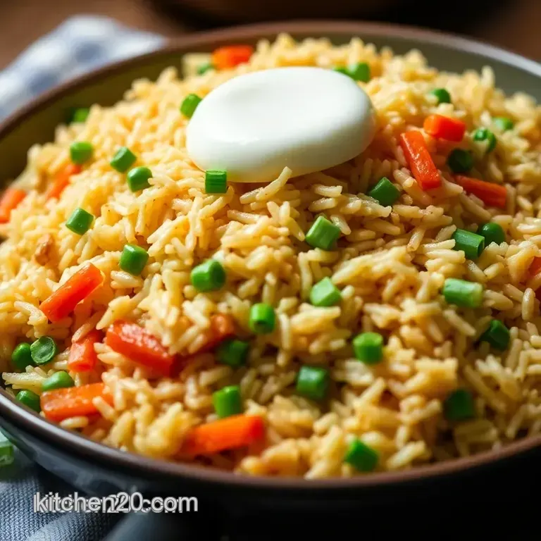 Perfectly Fried Rice: Your Takeout Fix at Home presentation