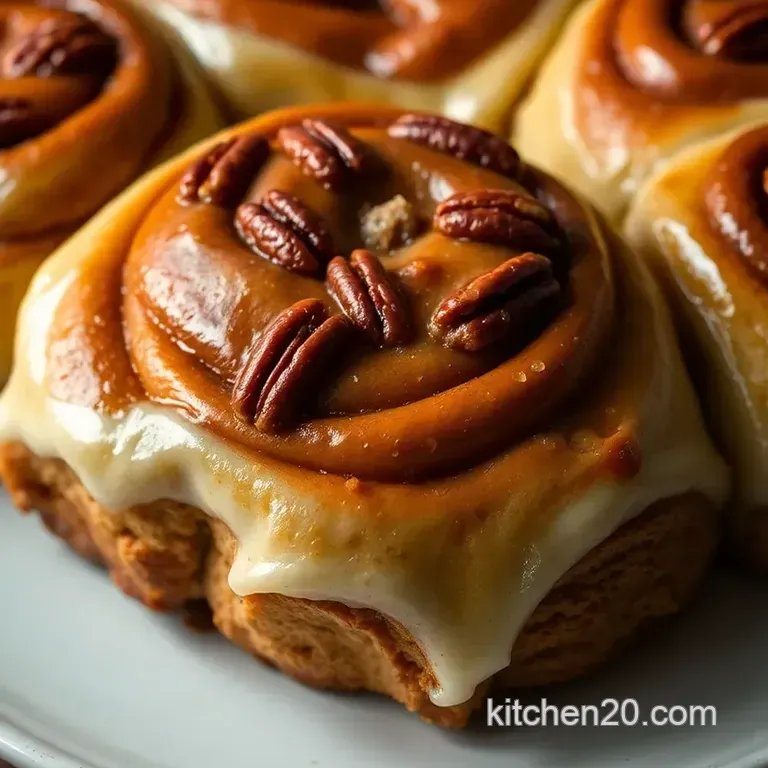 Perfectly Pecan Sticky Buns: a Sunday Morning Treat presentation