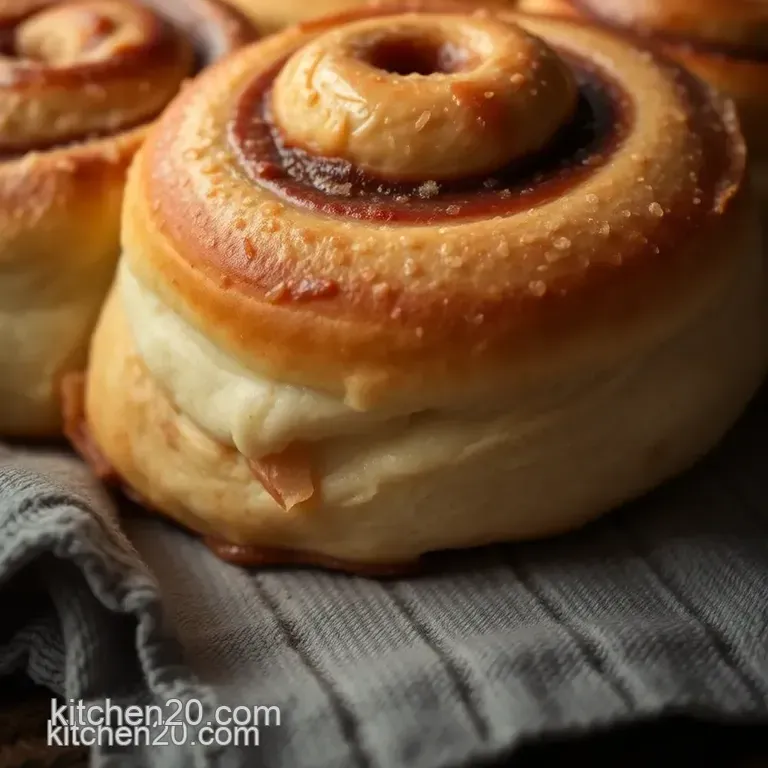 Perfectly Pillowy Cinnamon Rolls presentation